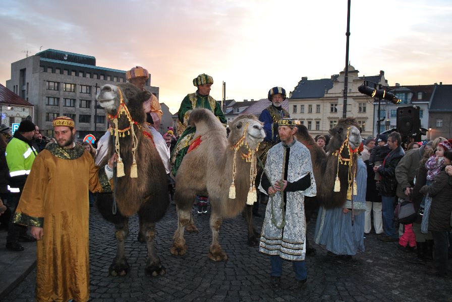 Období Vánoc bylo v Příbrami zakončeno Tříkrálovým průvodem - 5