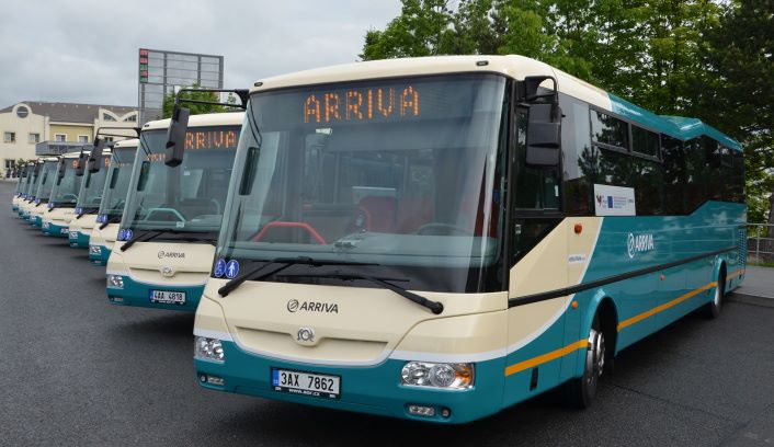 MODERNÍ AUTOBUSY ARRIVA PRAHA JEZDÍ NA PŘÍBRAMSKU - Foto_1-Moderni_autobusy_dopravce_Arriva_predstavene_v_Pribrami