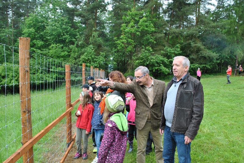 Ve Skorotíně nedaleko Příbrami byla otevřena obora Farmářský chov, podívat se může přijít kdokoliv - 1