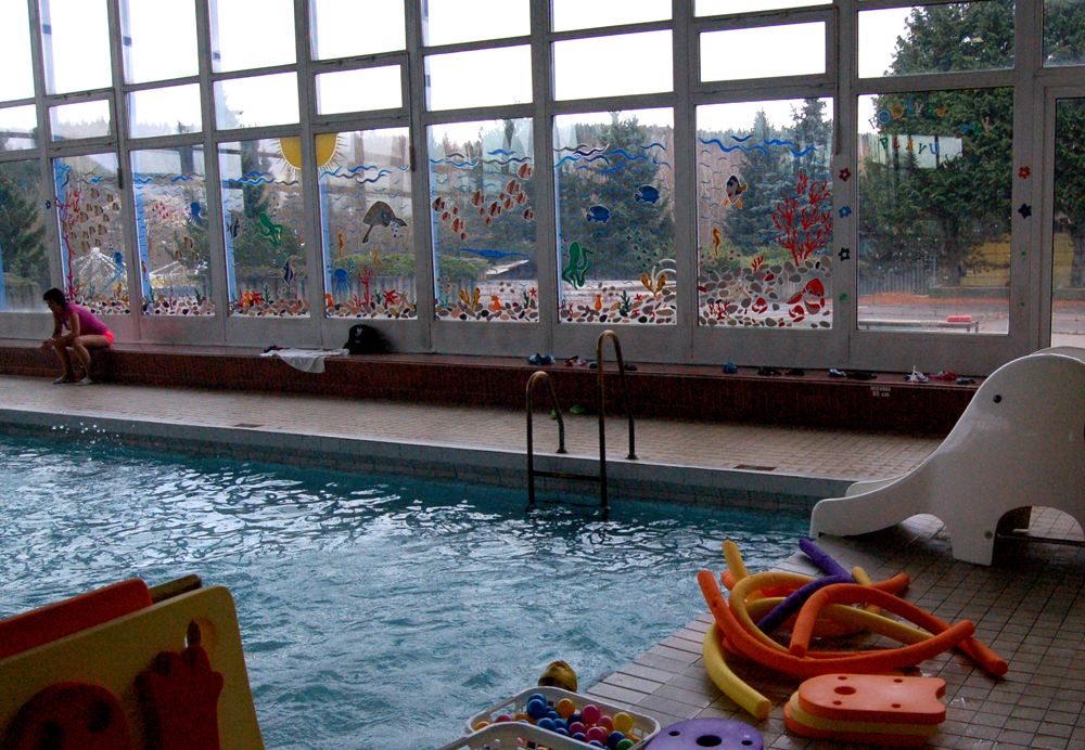 Aquapark i bruslení: počasí přeje návštěvnosti - bazen