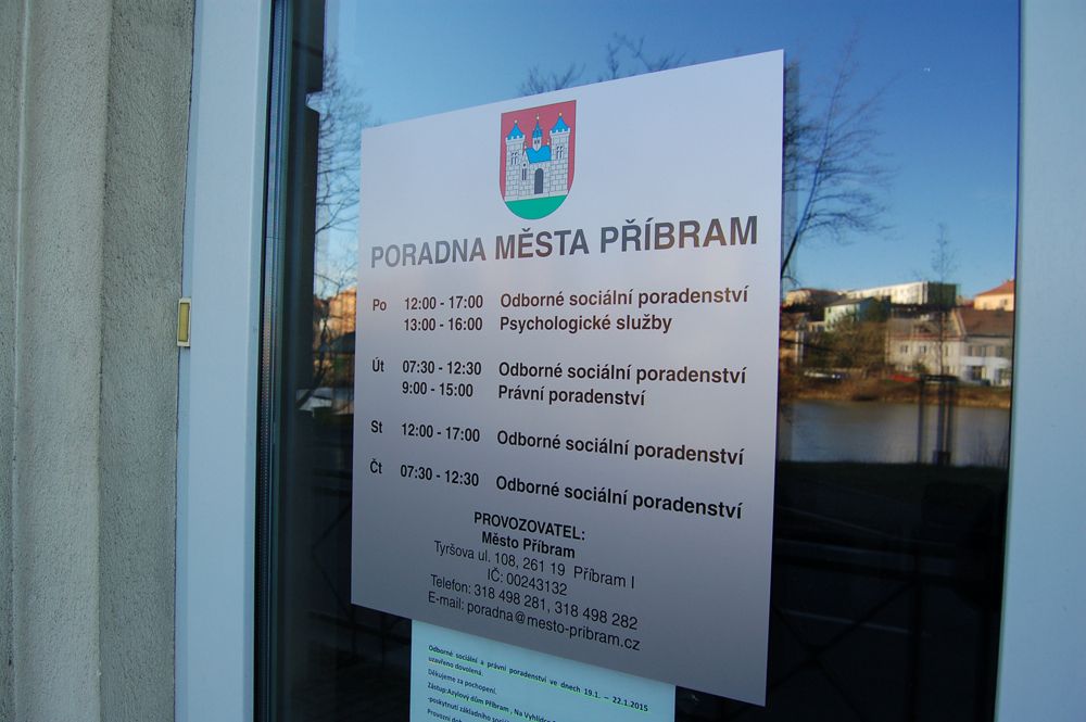 Provozování sociální poradny - poradna