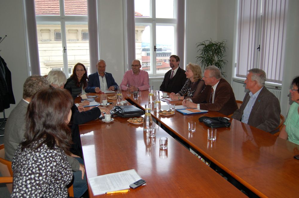Zahraniční partneři navštívili Příbram - delegace_hfad
