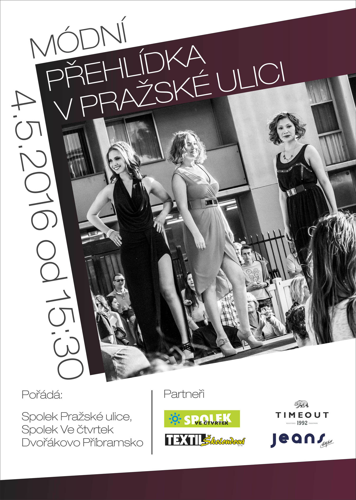 Klasická hudba dnes vyrazí do ulic Příbrami - plakat-modni-prehlidka