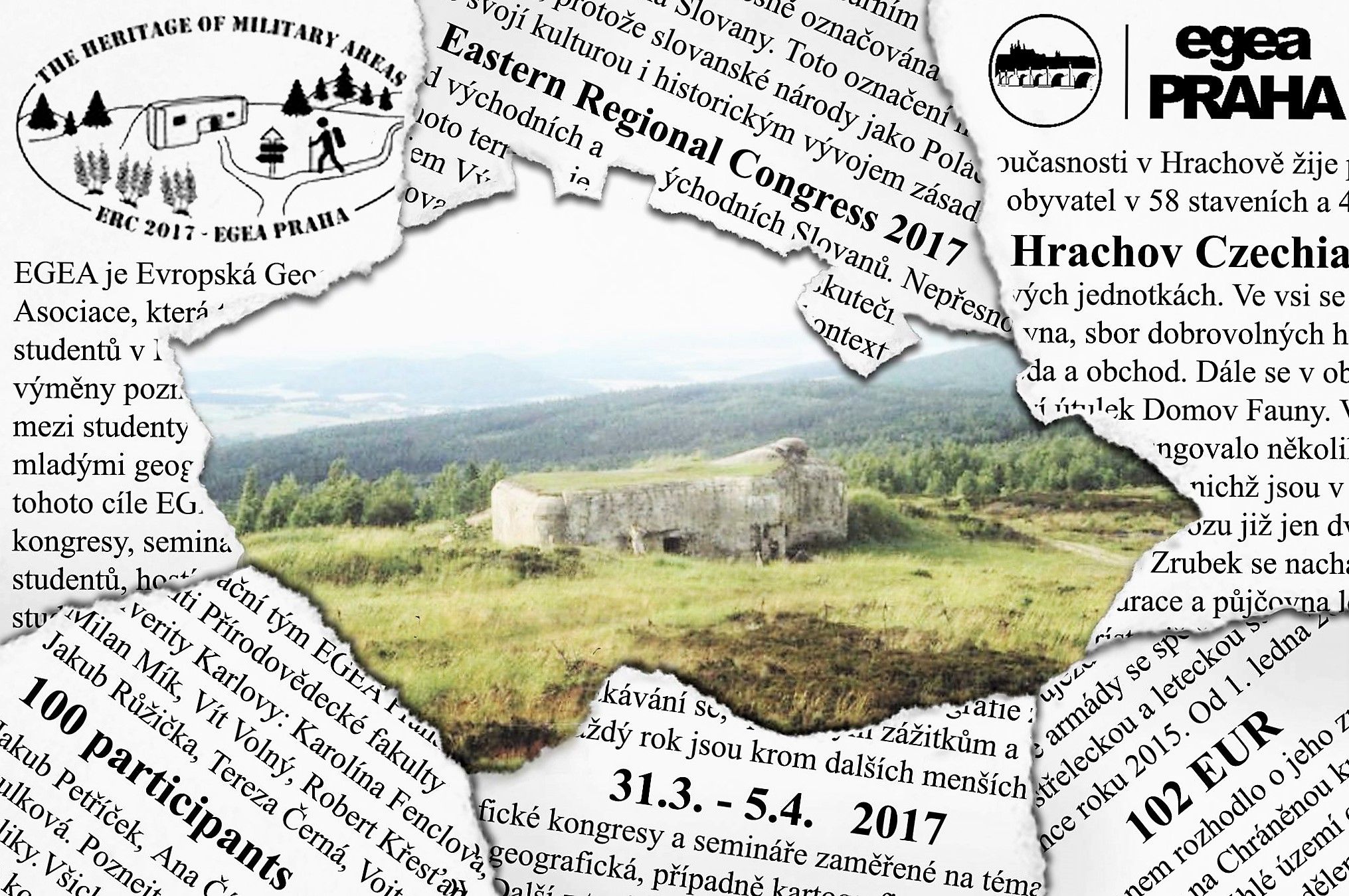 Brdy lákají studenty z celé Evropy - ERC2017_EGEA%20Praha_NovinovaGrafika