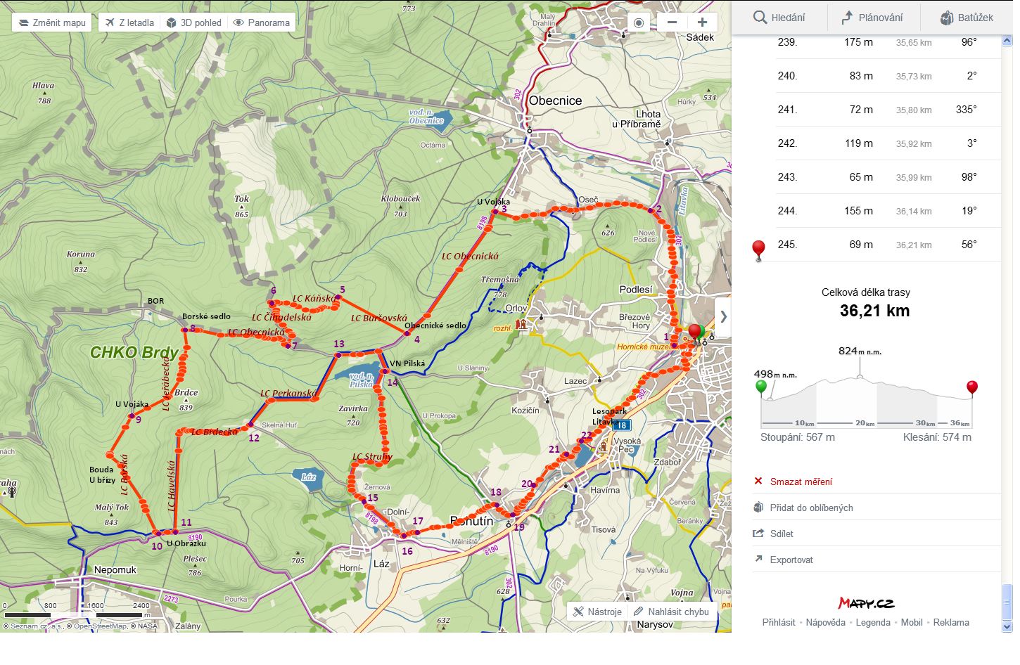 Do jarních Brd na kole - Cyklovylet%20do%20jarnich%20Brd
