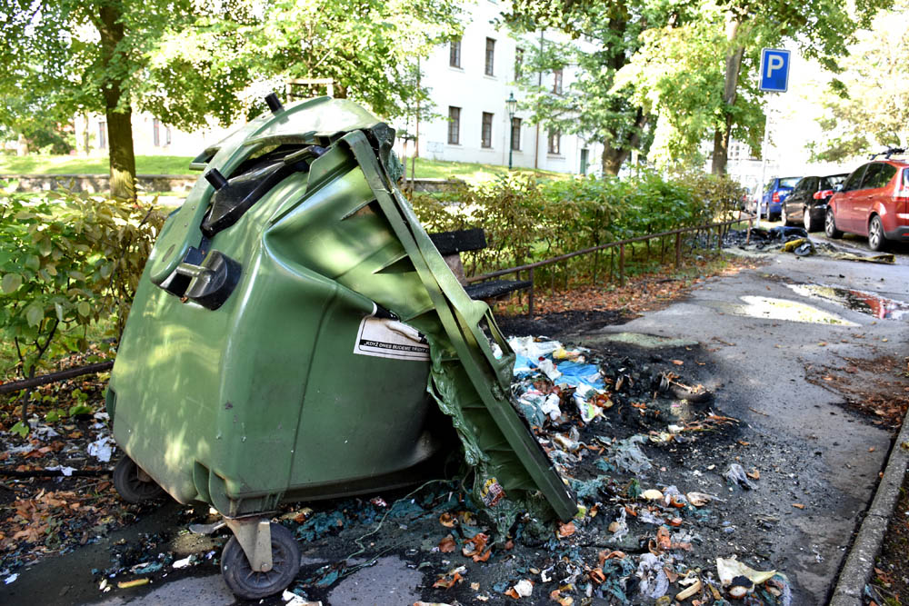 Bezpečná Příbram: Perfektně odvedená práce složek státní policie - kontejner