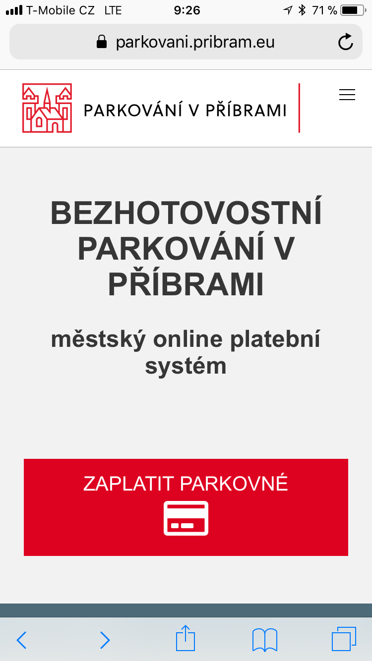 Zavádění parkovacích zón pokračuje dle schválené koncepce - Krok%201_Spu%C5%A1t%C4%9Bn%C3%AD%20webu%20parkovani.pribram.eu