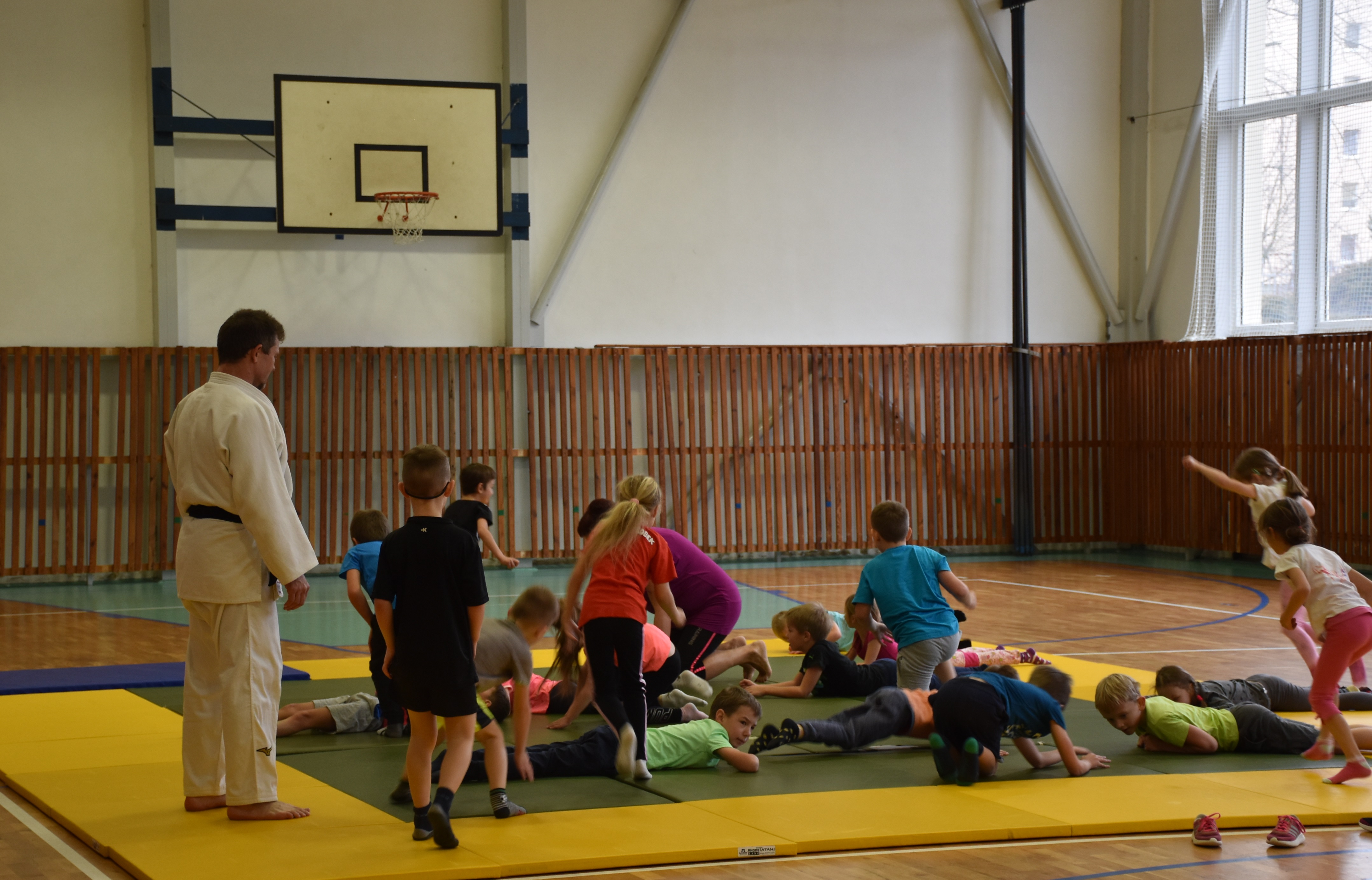 Projekt Trenéři do škol pokračuje - judo