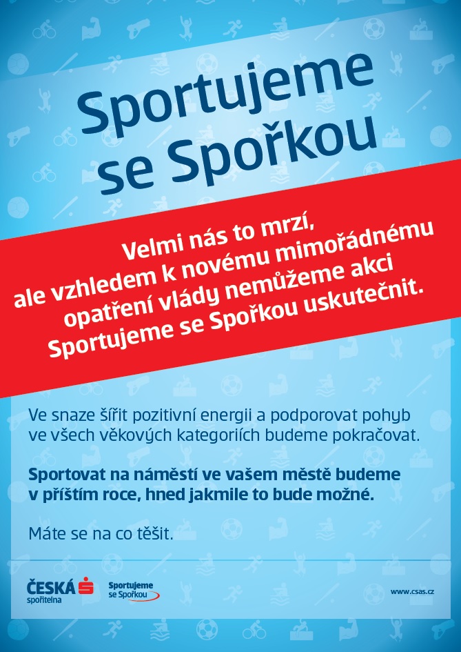 Akce S Českou spořitelnou v pohybu se ruší - SSS