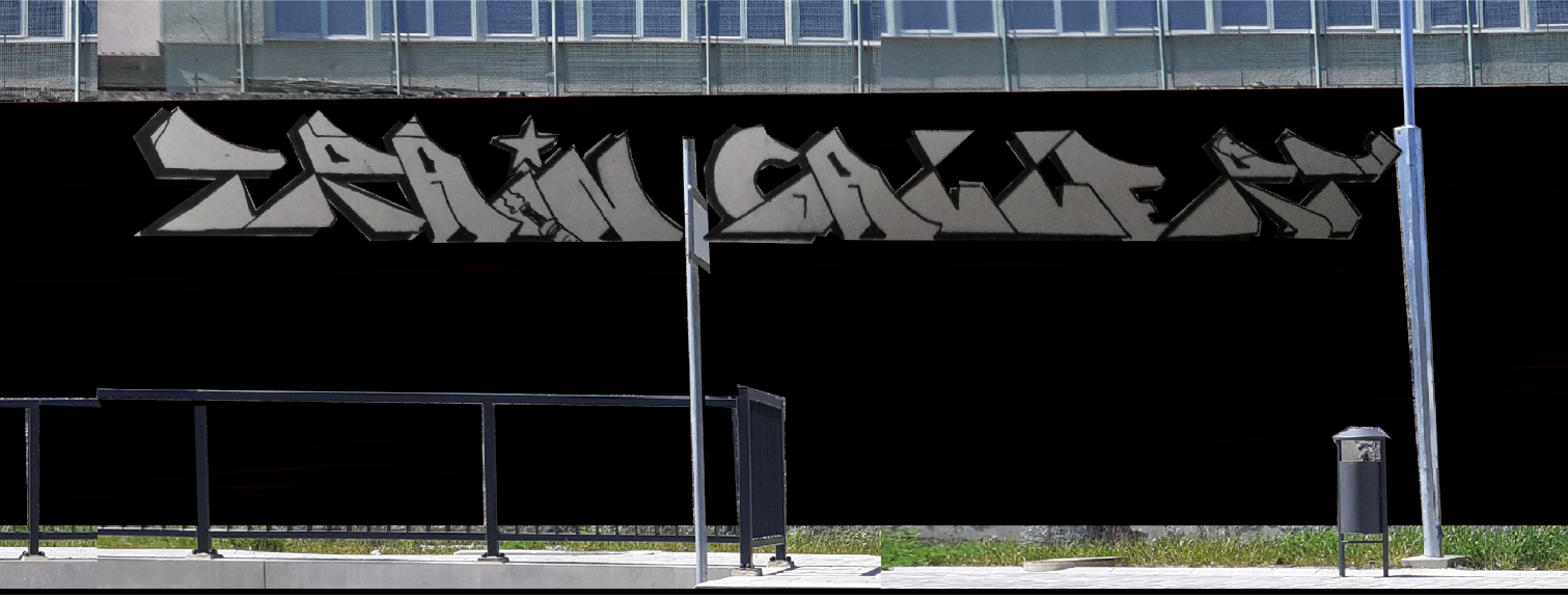 Stěnu u nové vlakové zastávky pokryje graffiti - T2