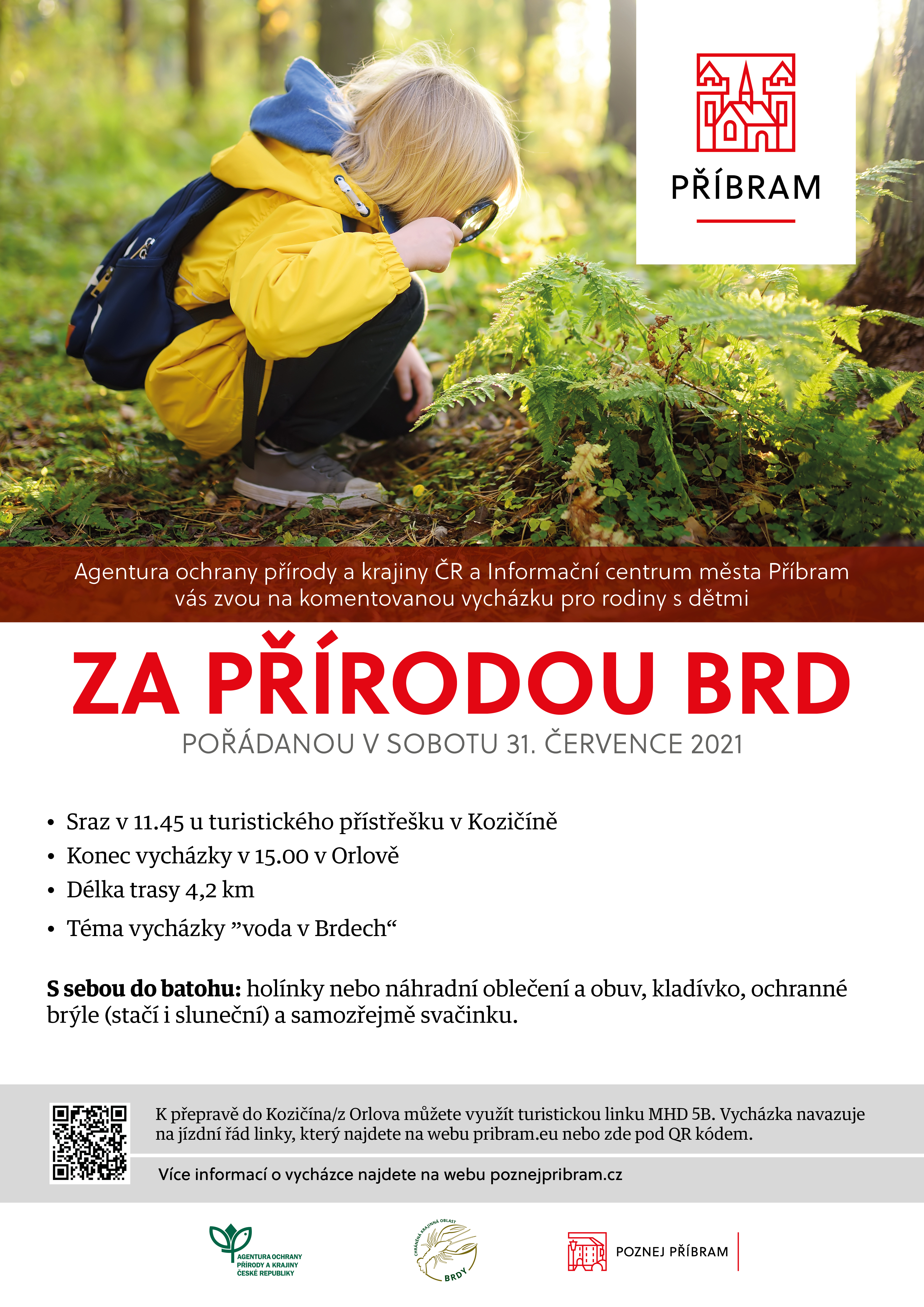 Komentovaná vycházka pro děti za přírodou Brd - 07_2021_Pribram_Priroda_Brdy