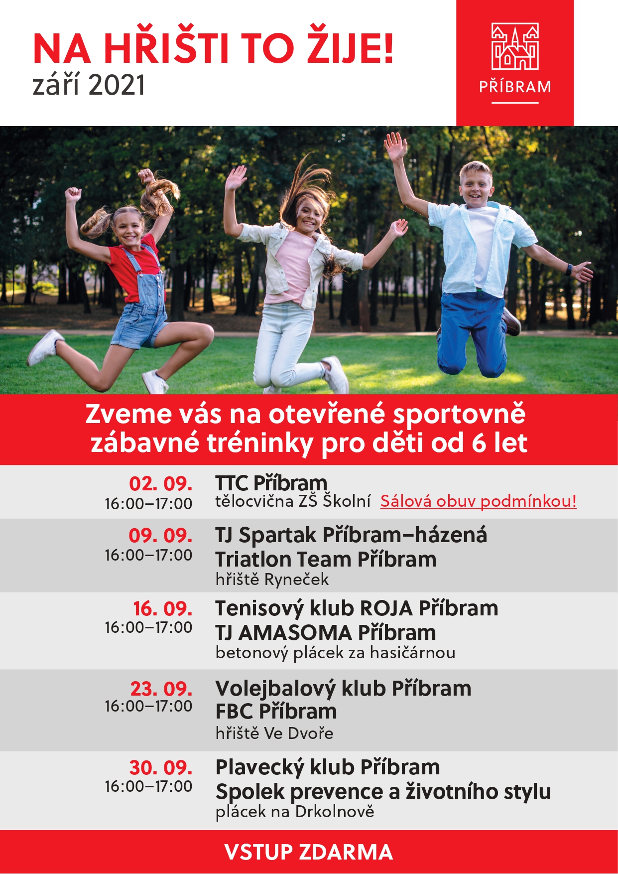 Na hřišti to žije