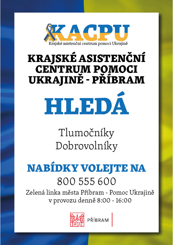 V Příbrami se otevírá Krajské asistenční centrum pomocI Ukrajině - Kacpu%20-%20tlumo%C4%8Dn%C3%ADci