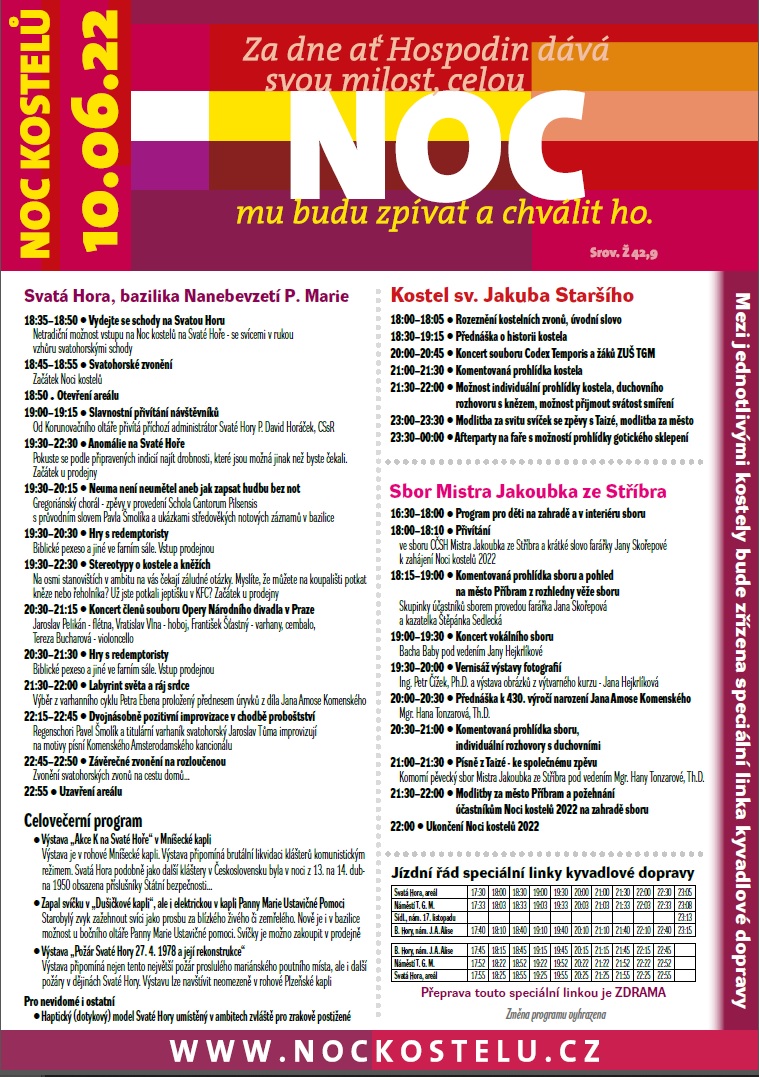 Noc kostelů v Příbrami 10. 6. 2022 - Noc_kostelu_2022_plakat