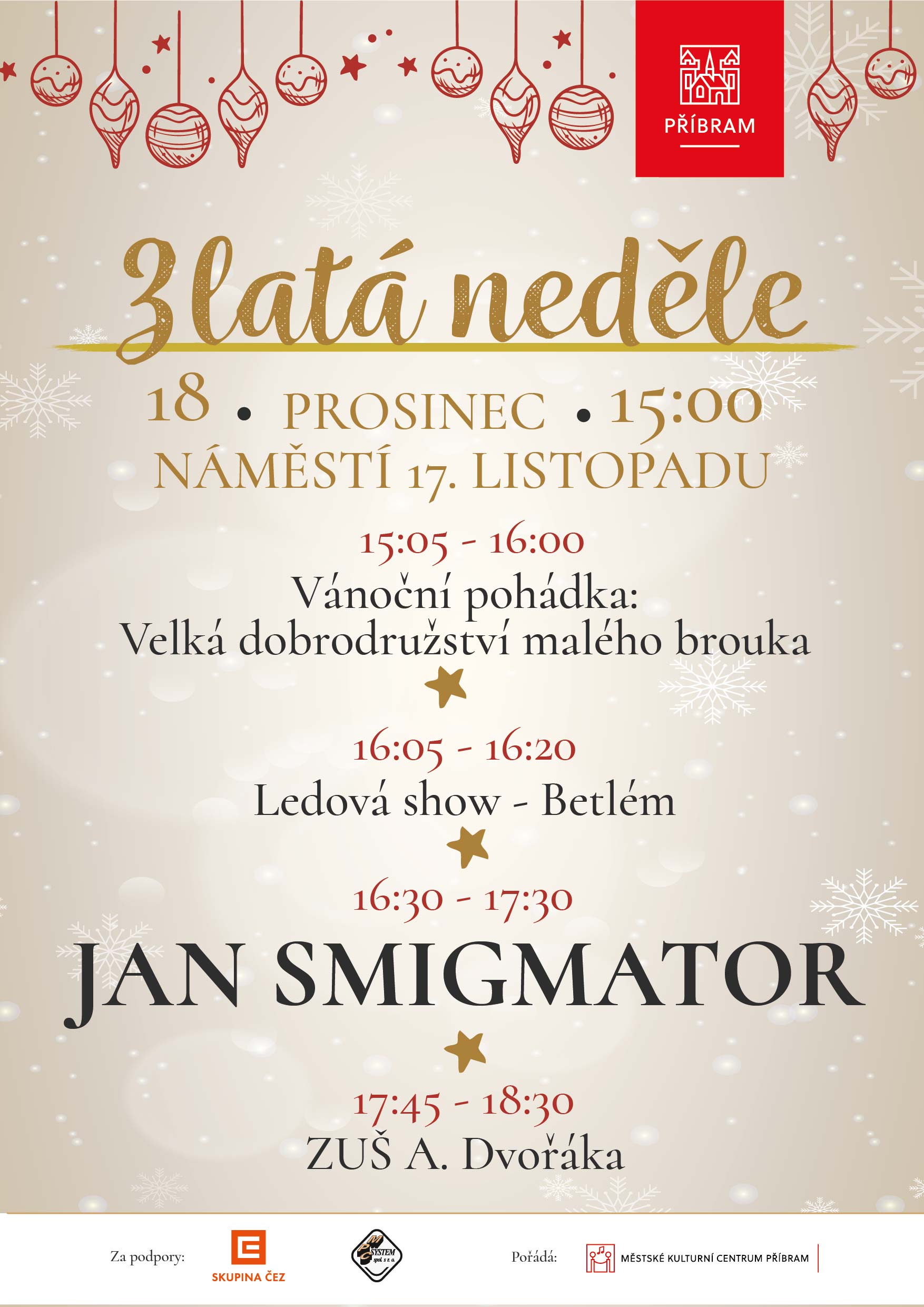 zlatá neděle 2022