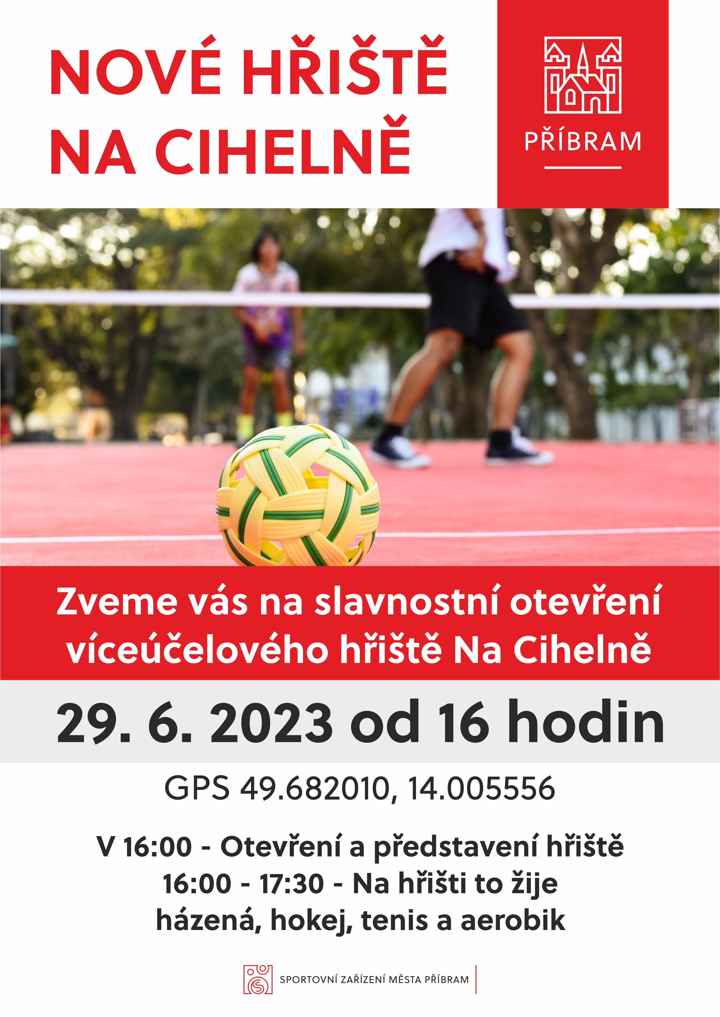 Ve čtvrtek se otevře nové víceúčelové hřiště Na Cihelně - Slavnostn%C3%AD%20otev%C5%99en%C3%AD%20h%C5%99i%C5%A1t%C4%9B%20Na%20Ciheln%C4%9B