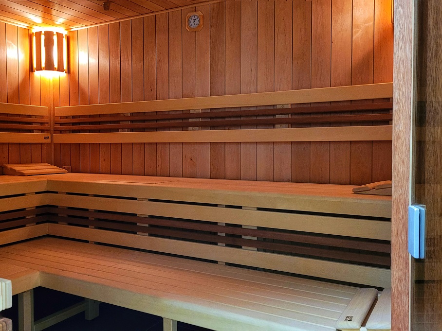 sauna - interiér 3