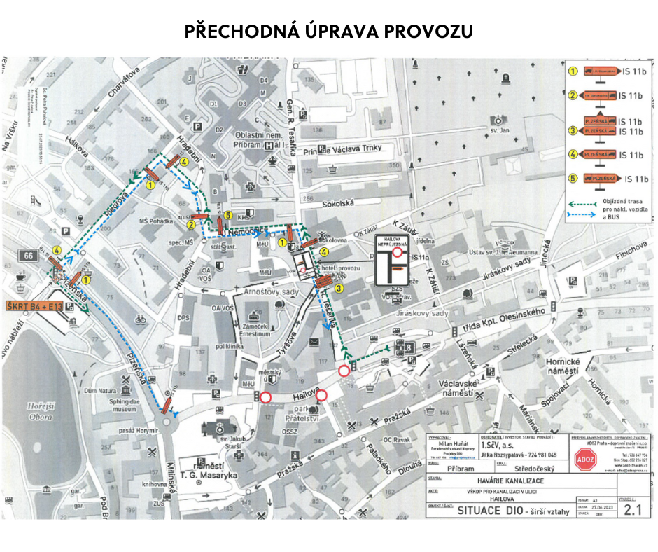 Od pátku bude kvůli opravě kanalizace neprůjezdná Hailova ulice - UZAV%C3%8DRKA%20HAILOVY%20ULICE%20%281%29
