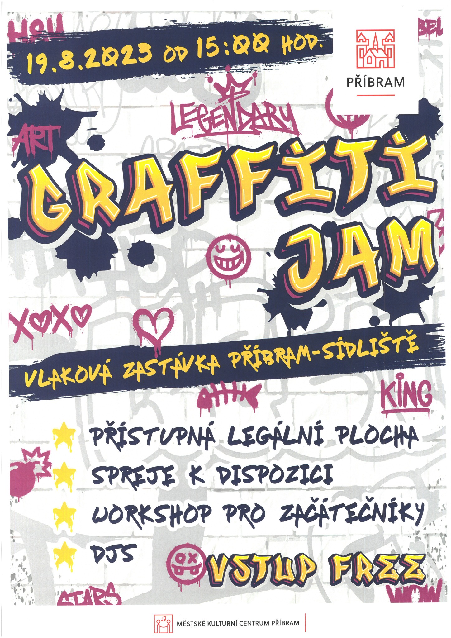 Příbramské kulturní léto pokračuje - Graffiti%20Jam