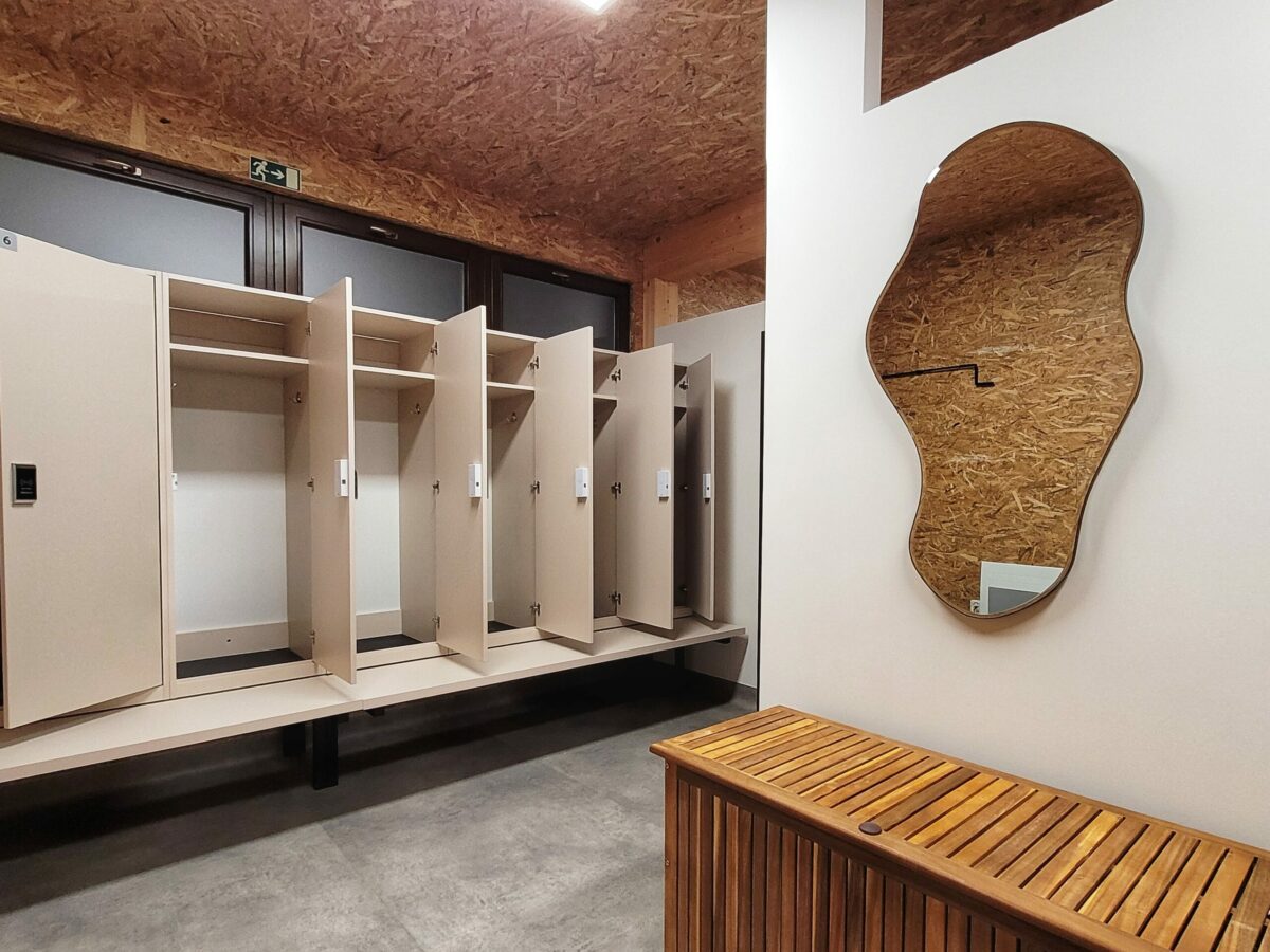 sauna - šatna