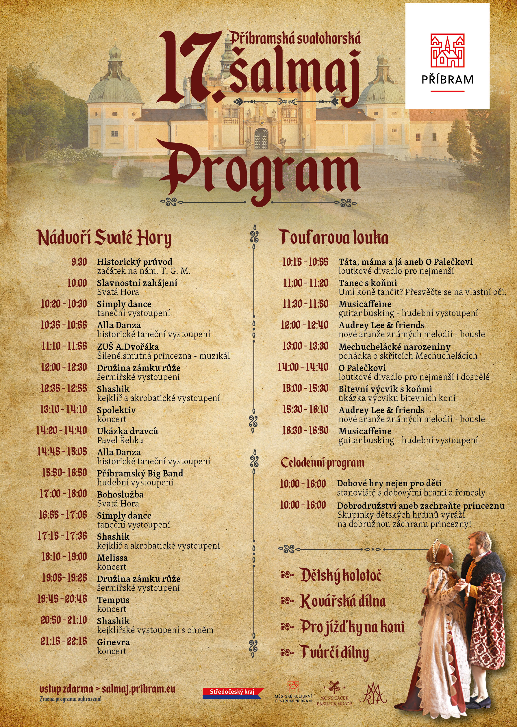 Program šalmaje 2024