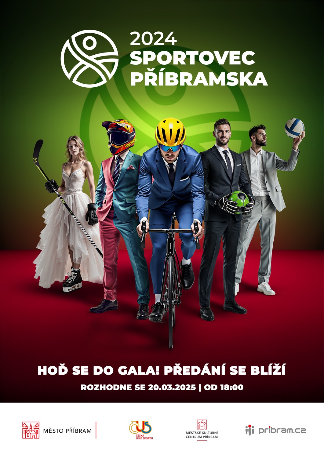 Plakát Sportovec Příbramska 2024
