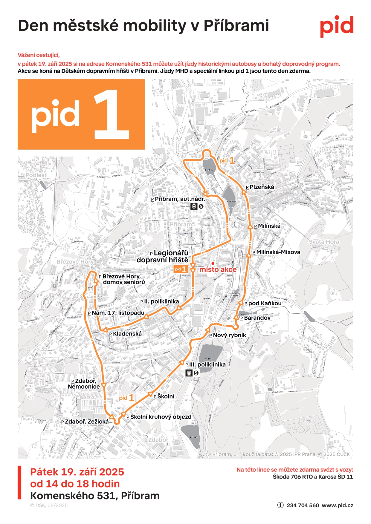 Den městské mobility 19. 9. 2025