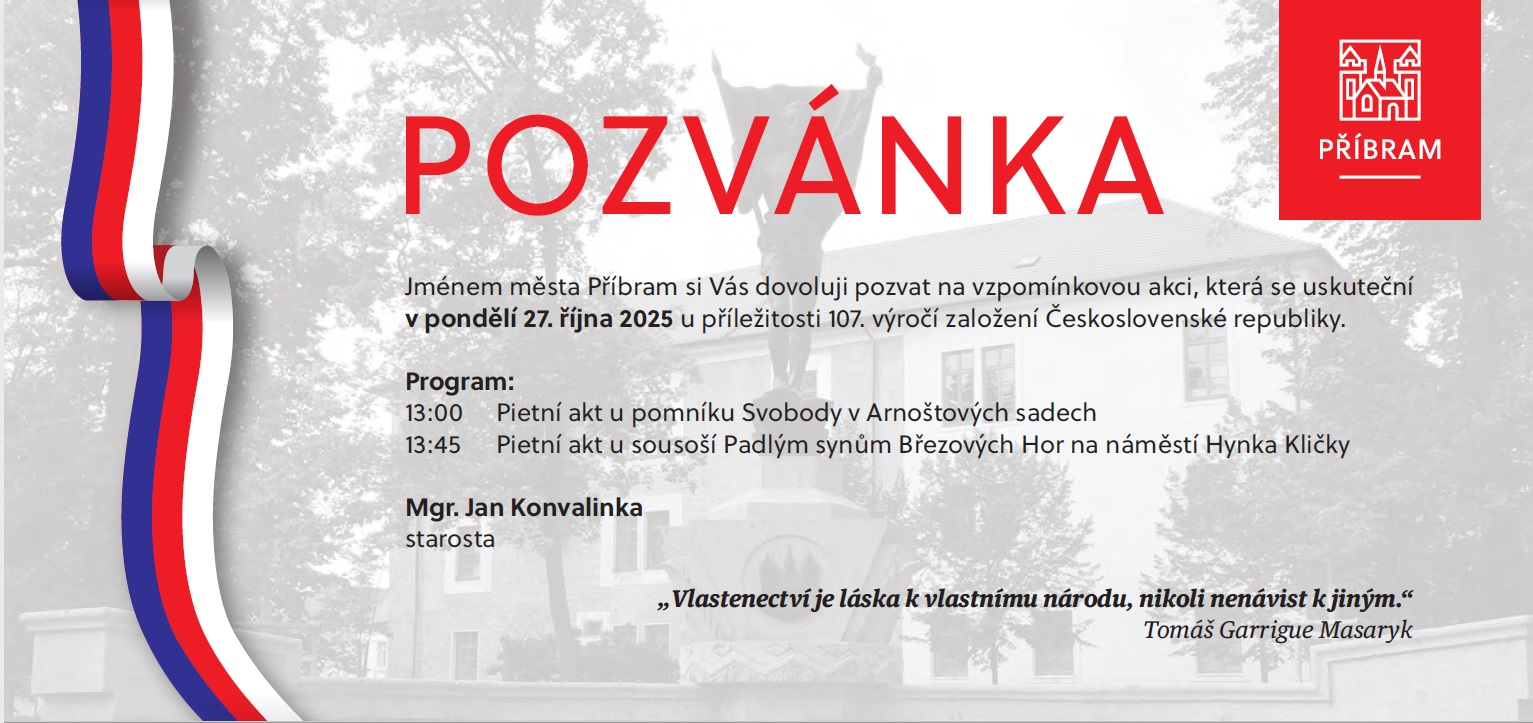 Vzpomínková akce ke vzniku republiky