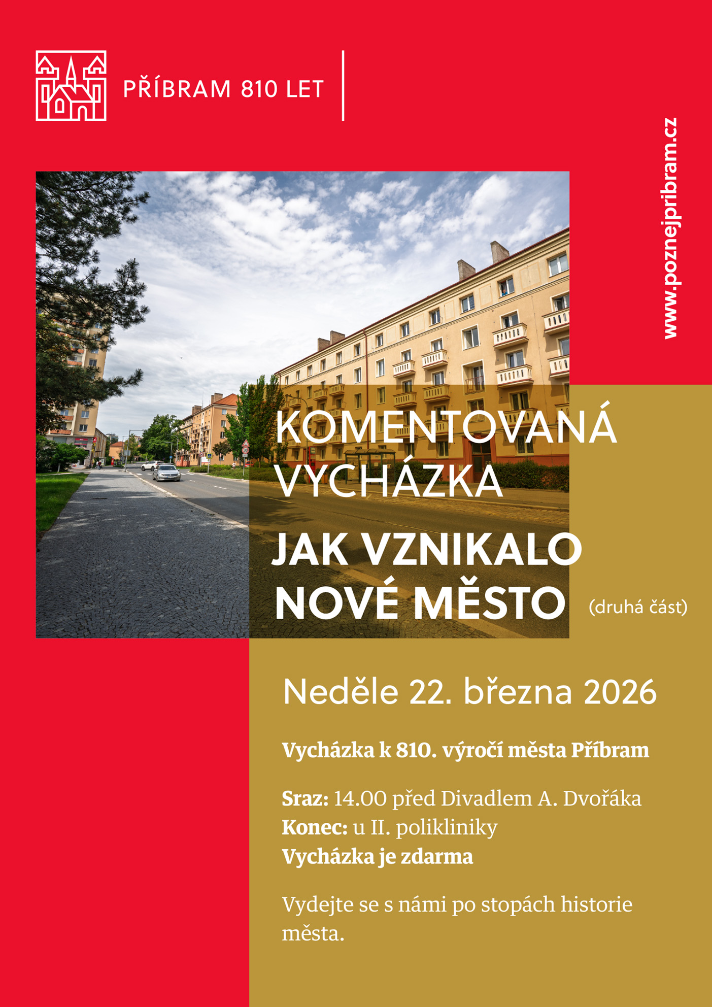 Plakát - březnová komentovaná vycházka