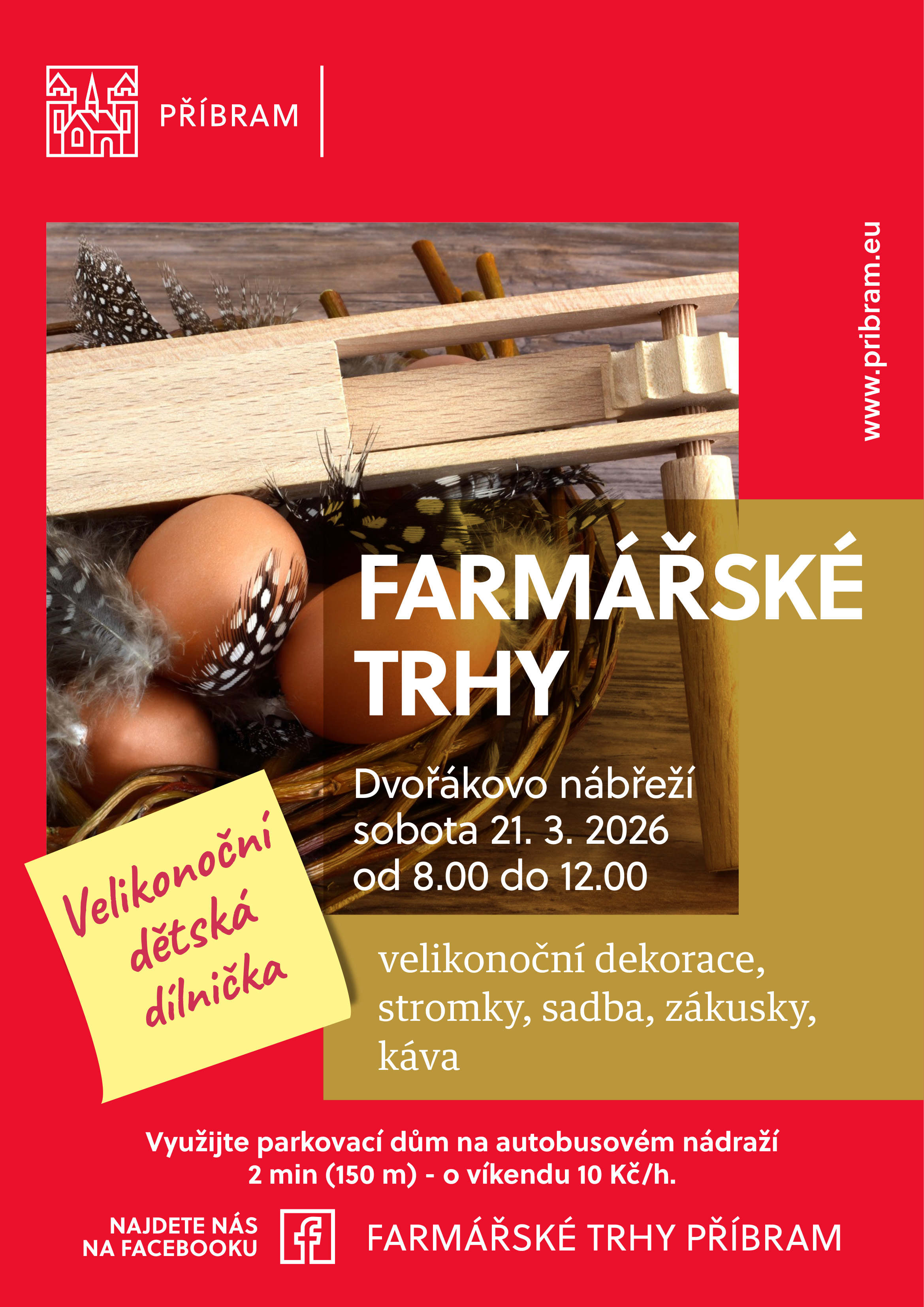 Pozvánka na farmářské trhy 21. 3. 2026