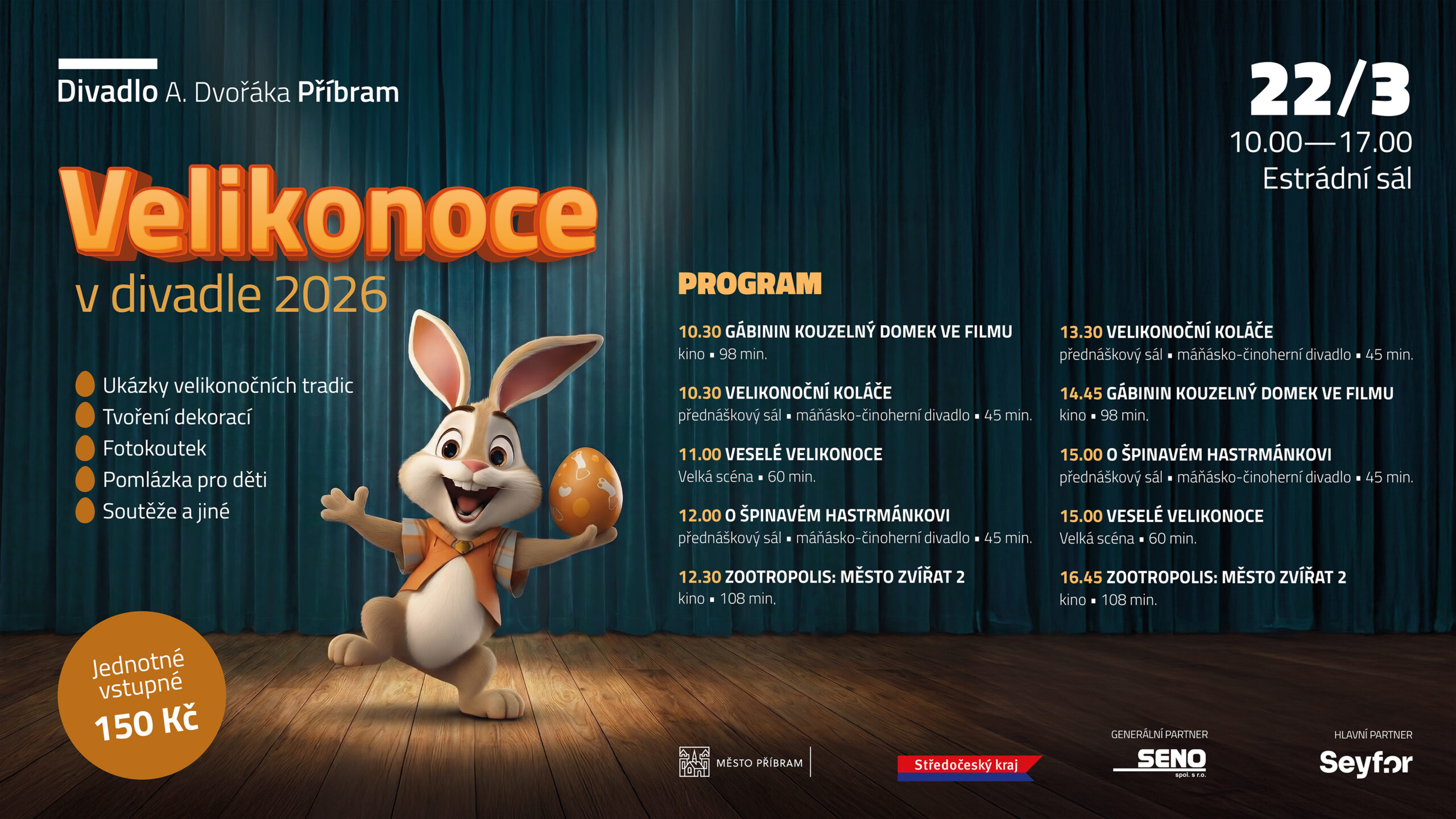 Velikonoce v divadle 2026