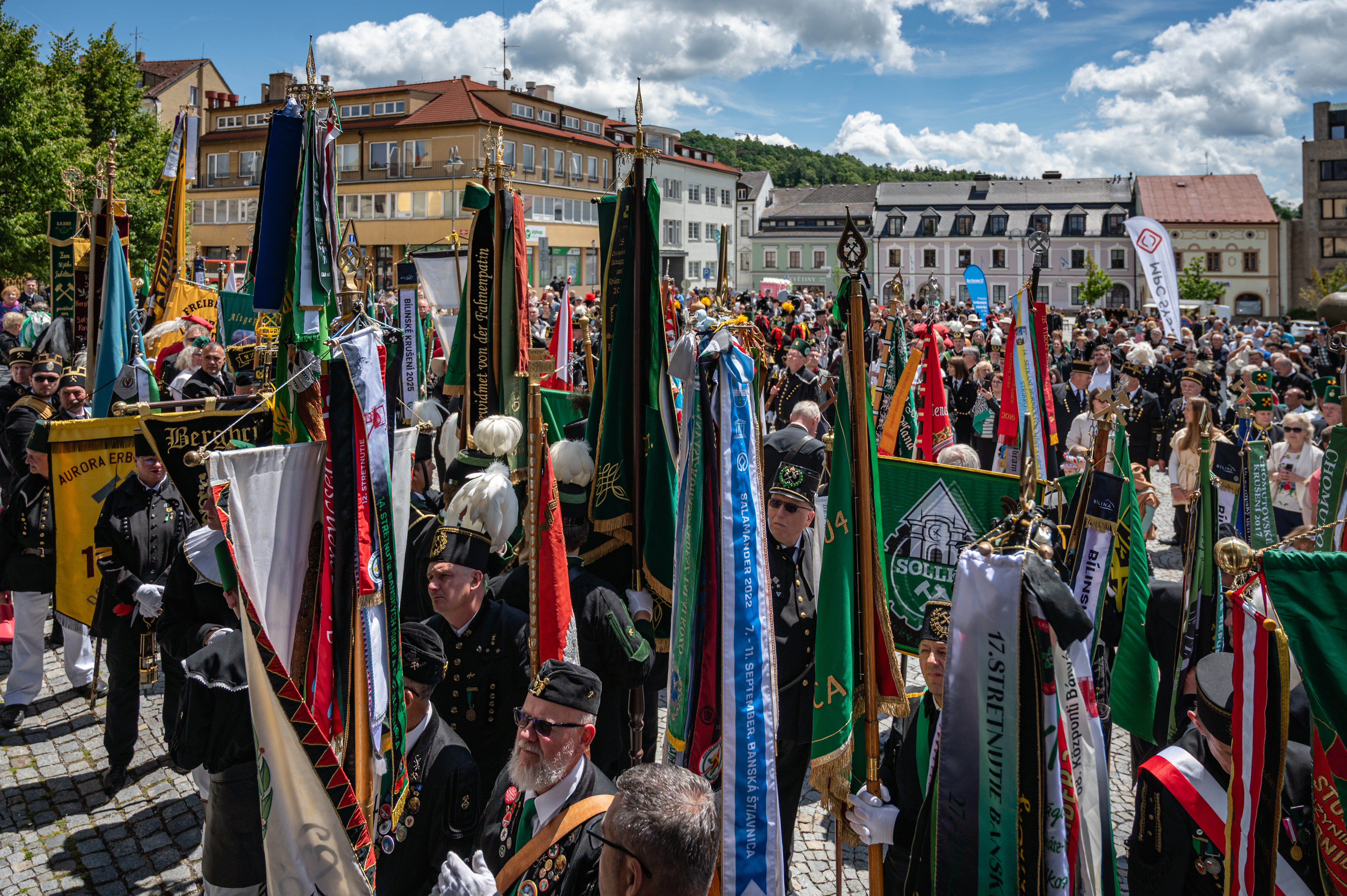 Hornické slavnosti Příbram, foto Eva Švehlová