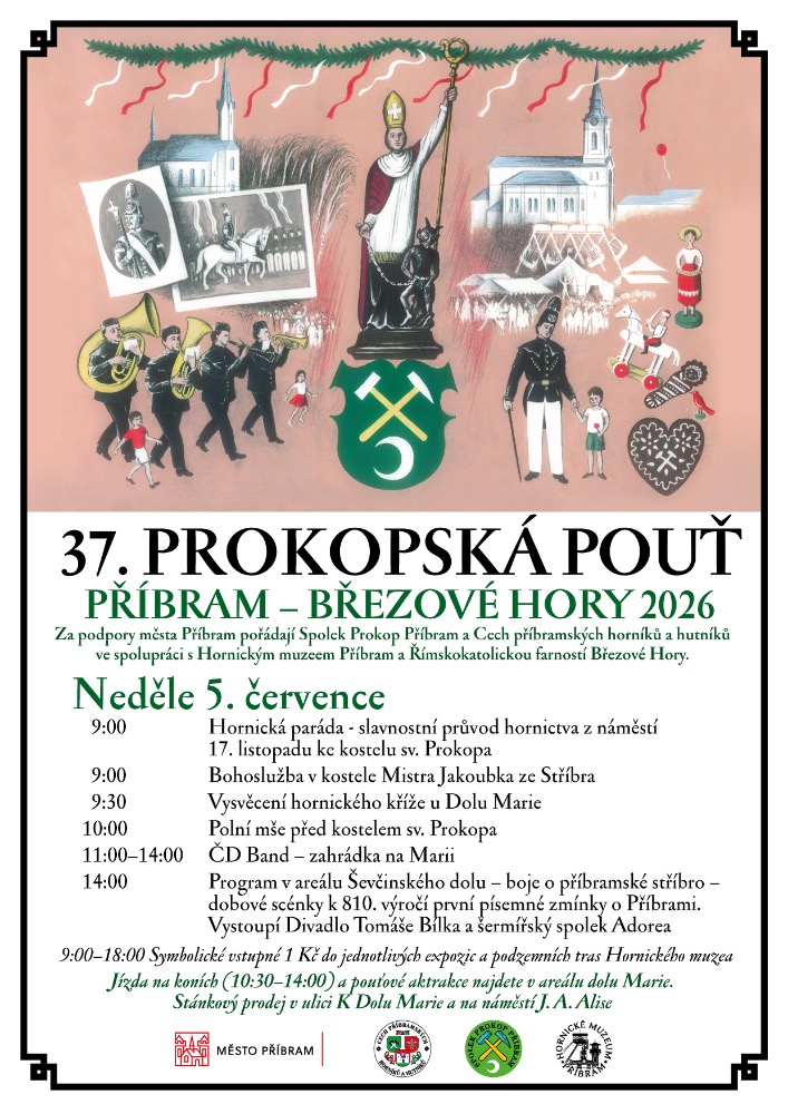 Prokopská pouť 2026 - plakát